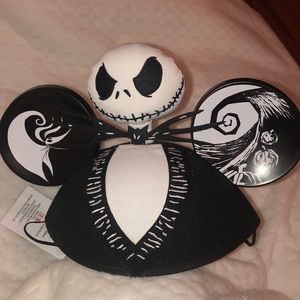 NWT Jack Skellington Mickey Mouse Ears Hat Disney